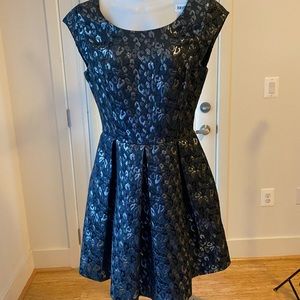 Armani Exchange Metallic Party Dress